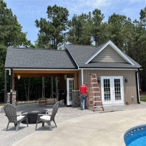 After Home Gutters Installation in NC Triad